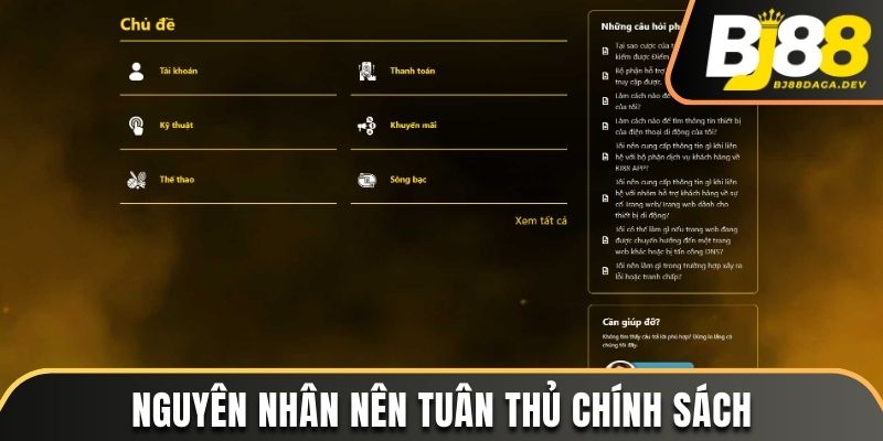 Lý do hội viên cần tuân thủ nội dung miễn trừ trách nhiệm