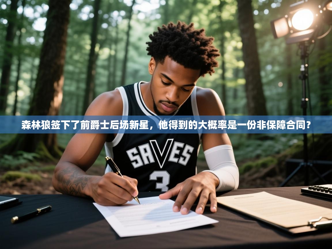 森林狼签下了前爵士后场新星,他得到的大概率是一份非保障合同? 第1张