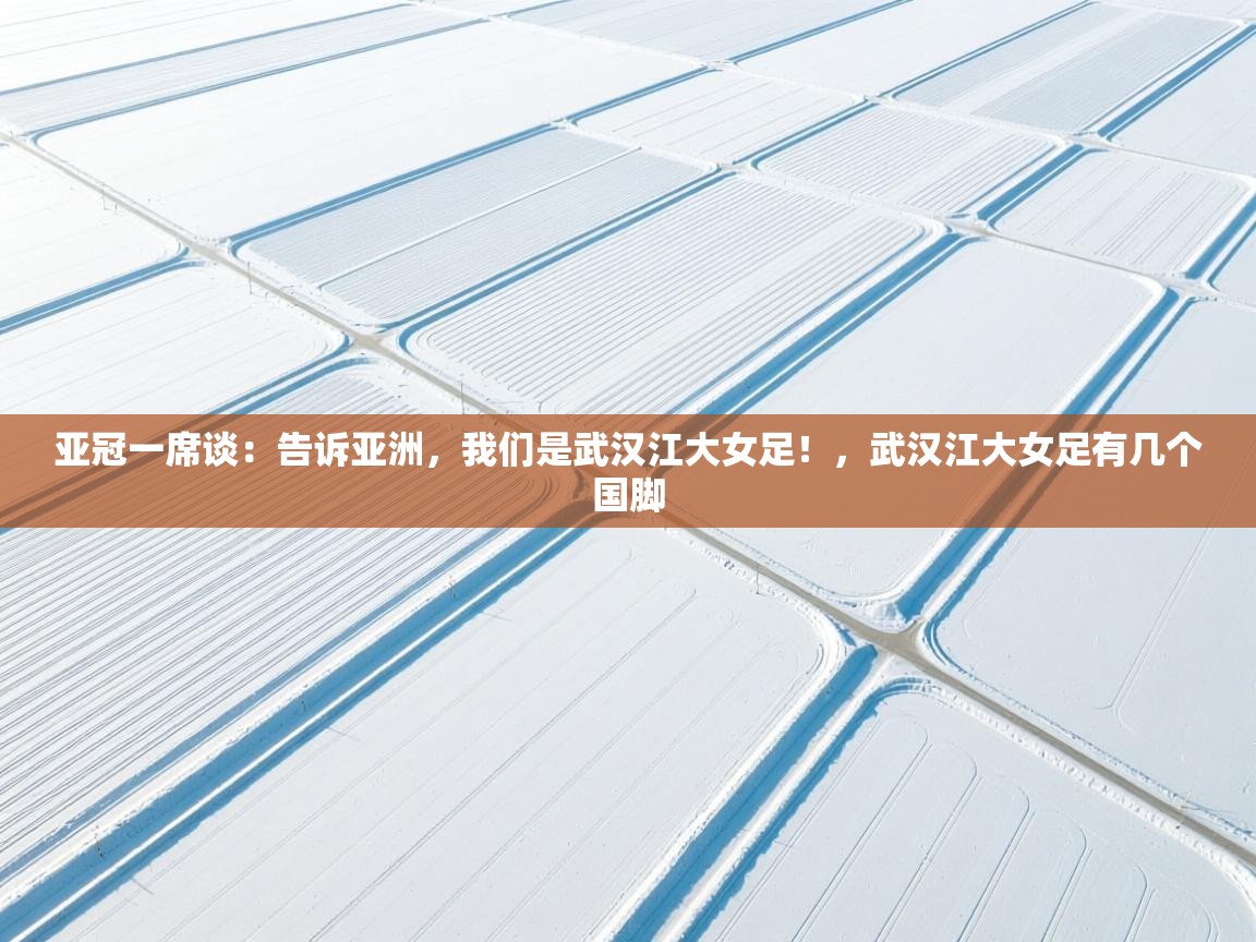 亚冠一席谈:告诉亚洲,我们是武汉江大女足!,武汉江大女足有几个国脚 第2张